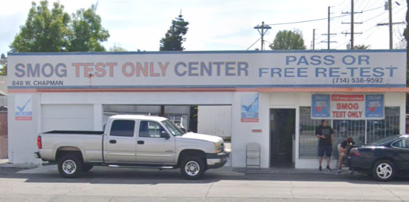 Smog Test Near Me in Orange